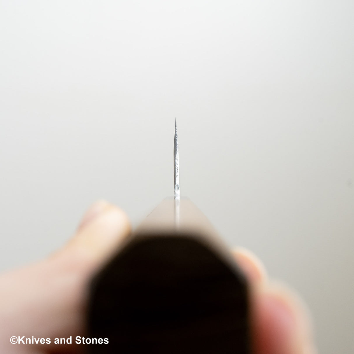 Tanaka Ginsan Nashiji Gyuto 240 柚木手柄