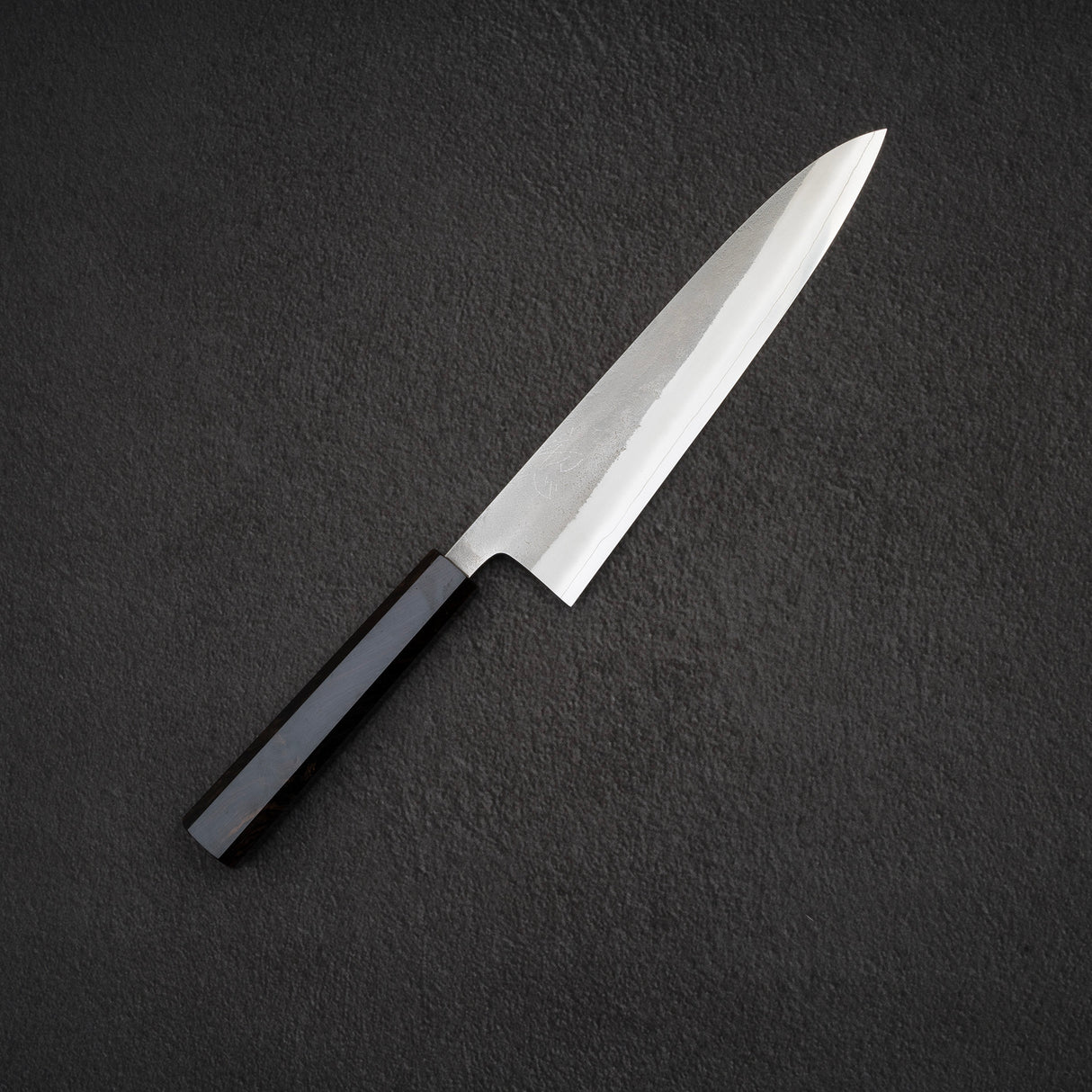 Hatsuokokoro x Yoshikane SKD Nashiji Gyuto 210mm 烏木手柄