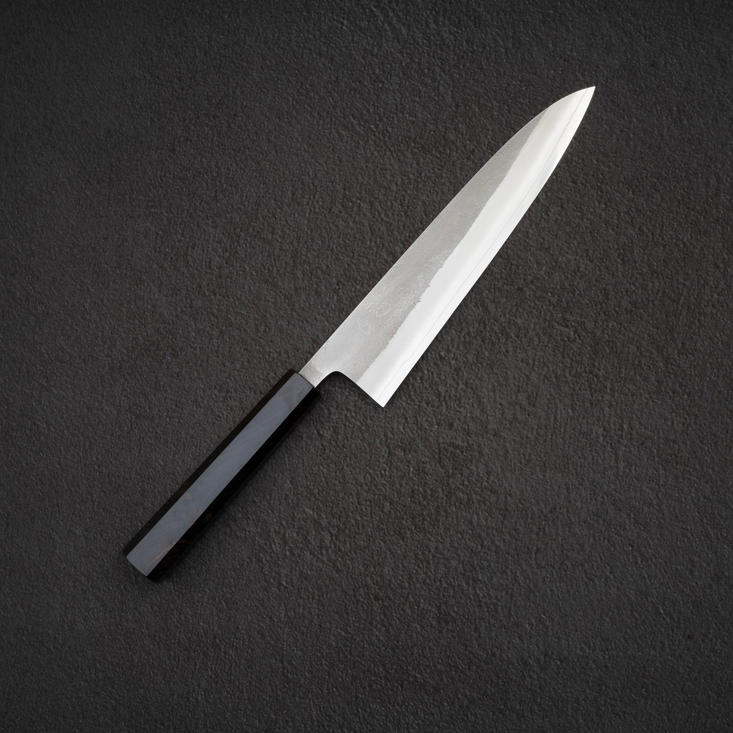 Hatsuokokoro x Yoshikane SKD Nashiji Gyuto 210mm 烏木手柄