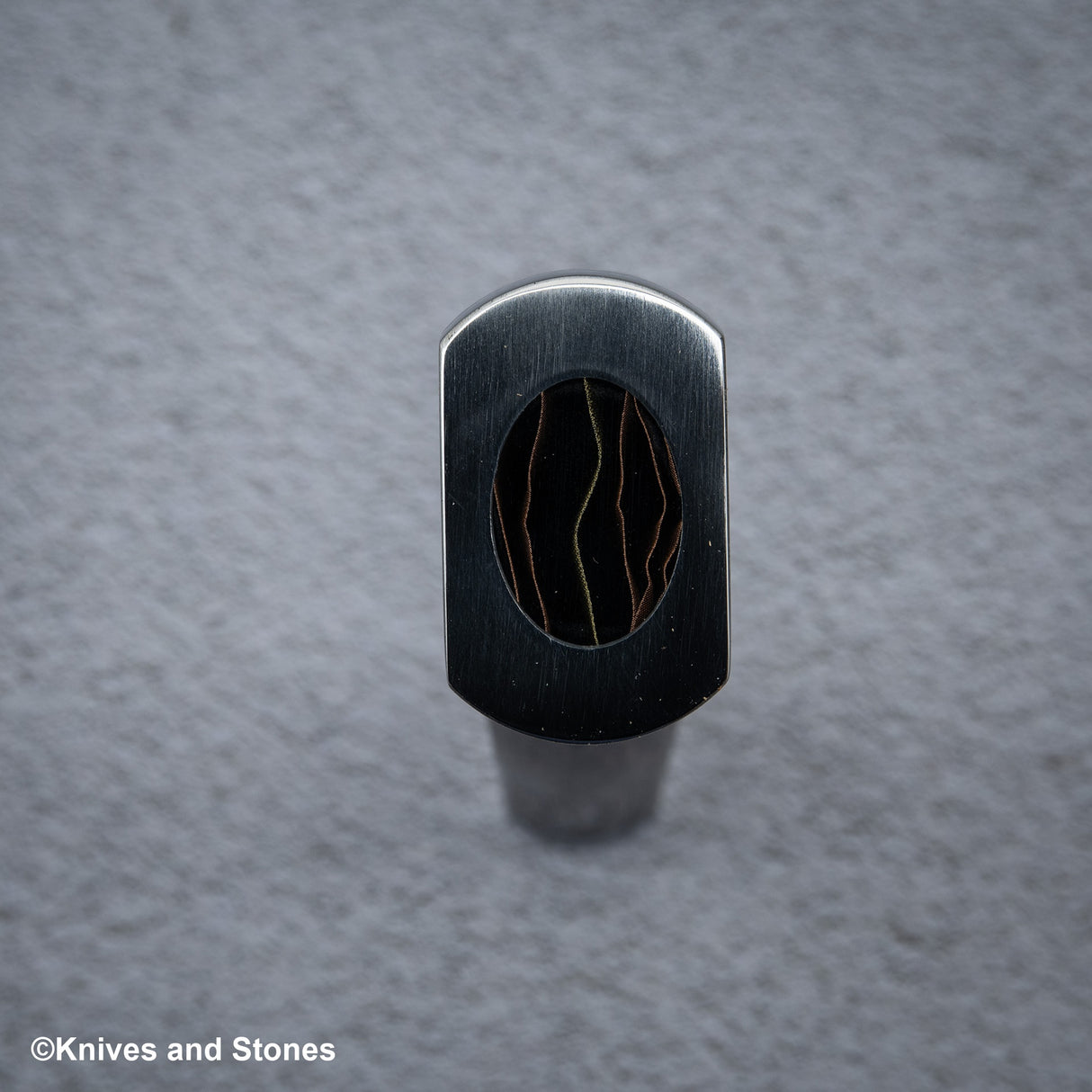 The Copper Mesh Nenox Style WA Handle for Gyuto / Yanagiba