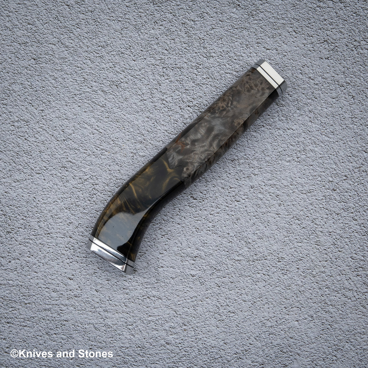 穩定化金黃色樹脂 Nenox Style WA 手柄,適用於三德刀/文化刀/菜刀