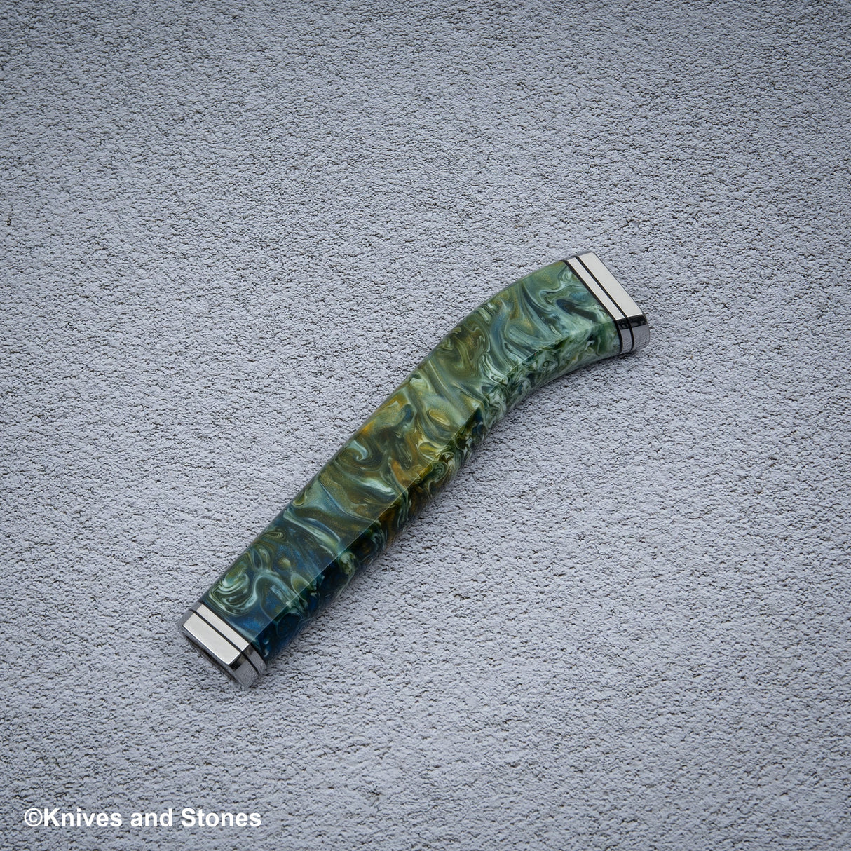 Cosmic Swirl Nenox Style WA Handle for Santoku / Nakiri