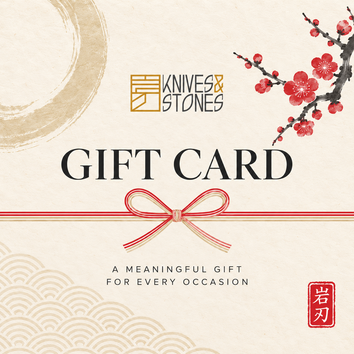 Gift Card from Knives and Stones Sydney