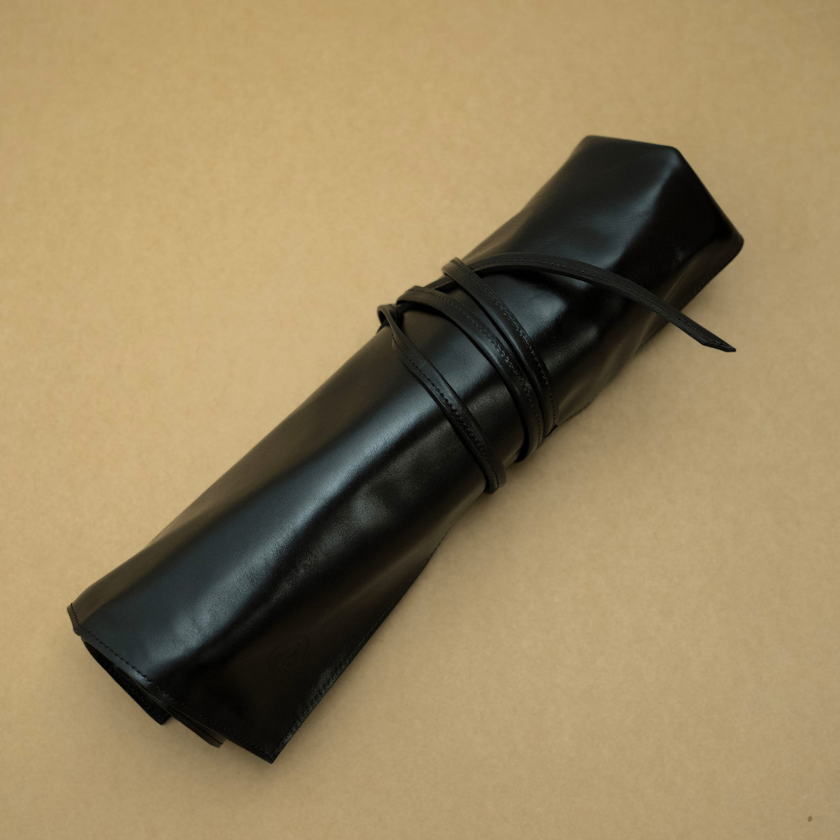 Leather Knife Roll Hokusai Theme 10 Slot by Jiu Studio