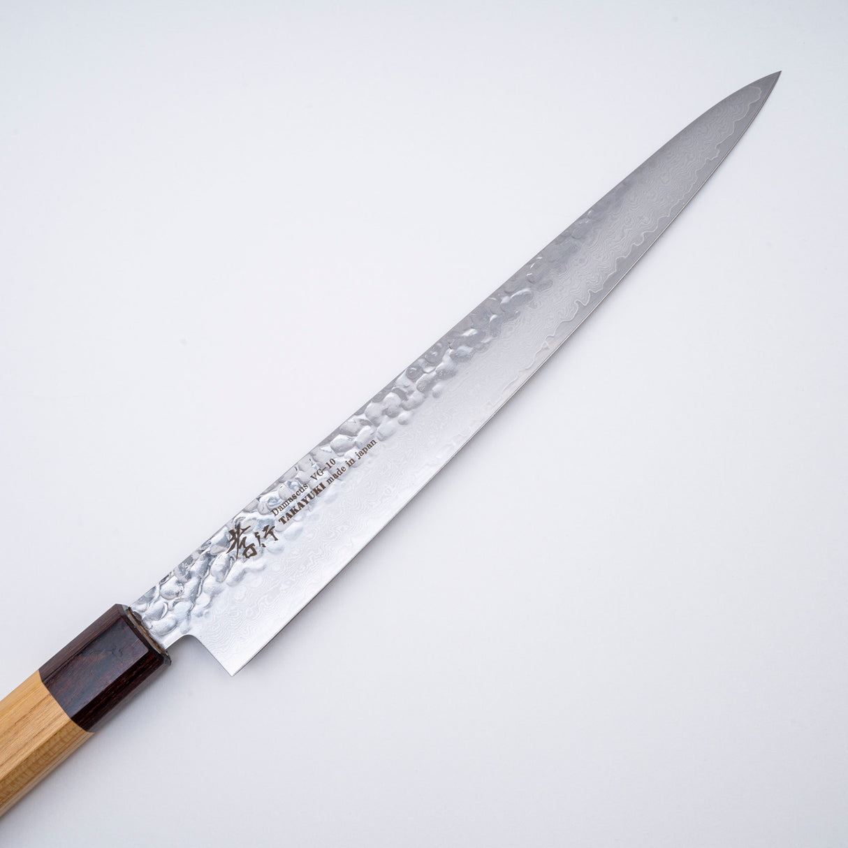 Sakai Takayuki VG10 Sujihiki 240mm (9.4") 33 Layer Hammered Damascus WA Handle