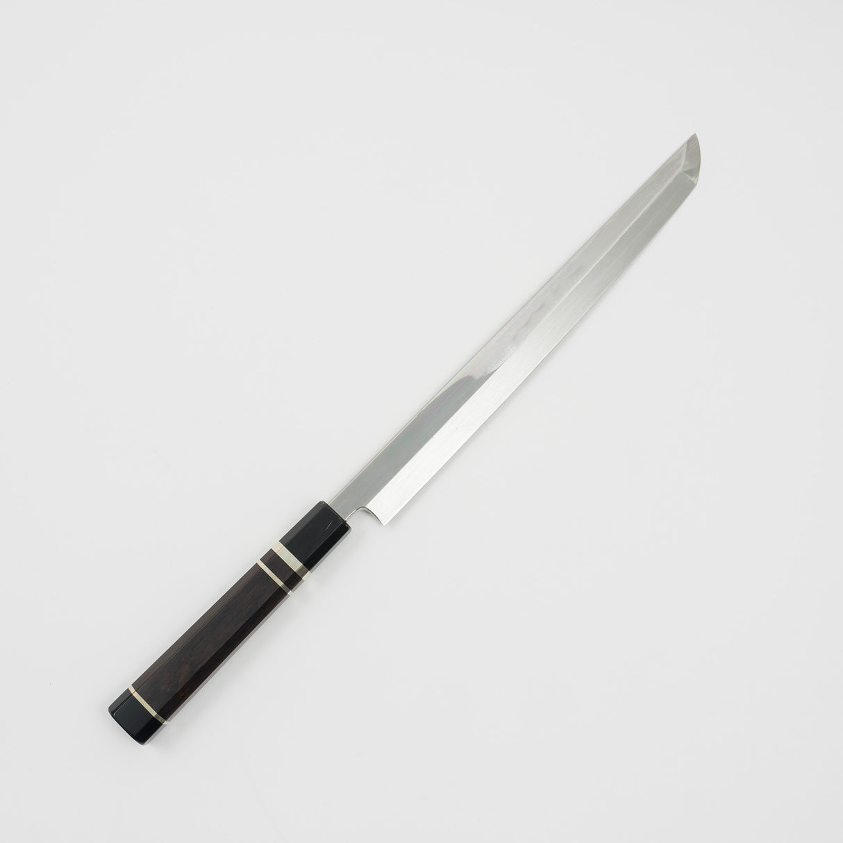 中川白鋼 Honyaki Sakimaru Takobiki 270mm 鏡面拋光