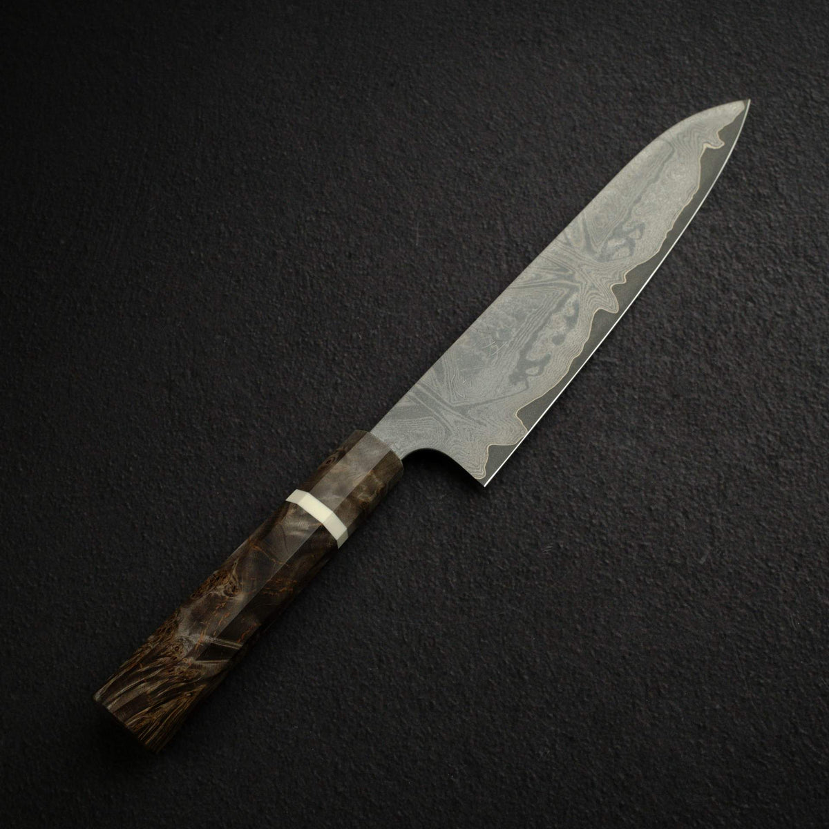 初心 x 二唐 VG XEOS 黑染 大馬士革 牛刀 240mm w/ 刀鞘
