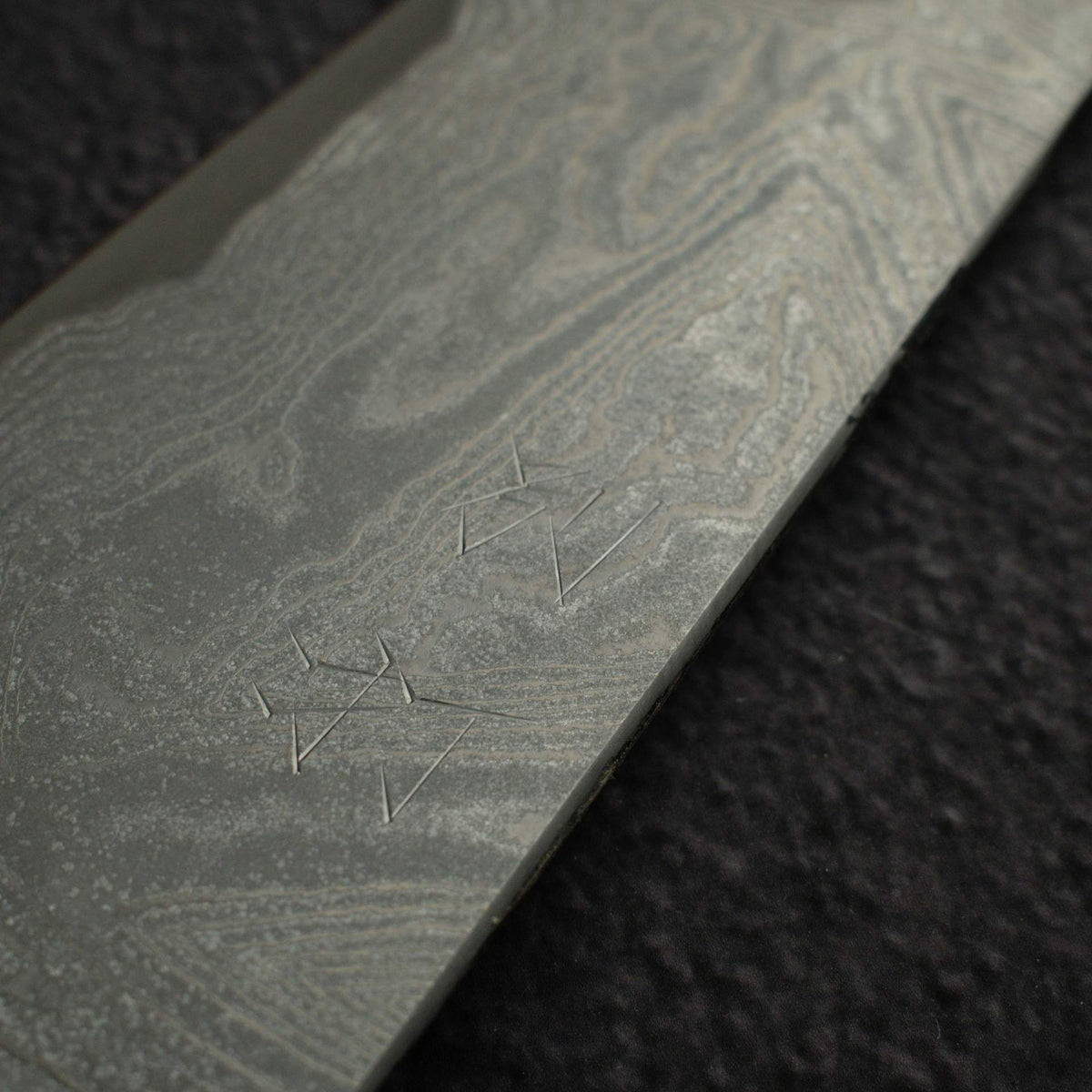 初心 x 二唐 VG XEOS 黑染 大馬士革 牛刀 240mm w/ 刀鞘