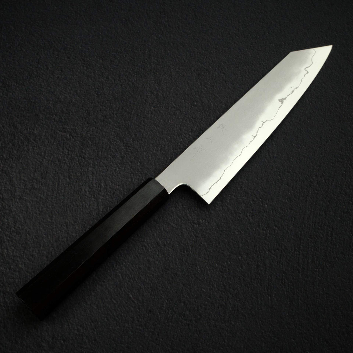 鐵人 銀三鋼 霞 切付牛刀 210mm 黑檀木手柄