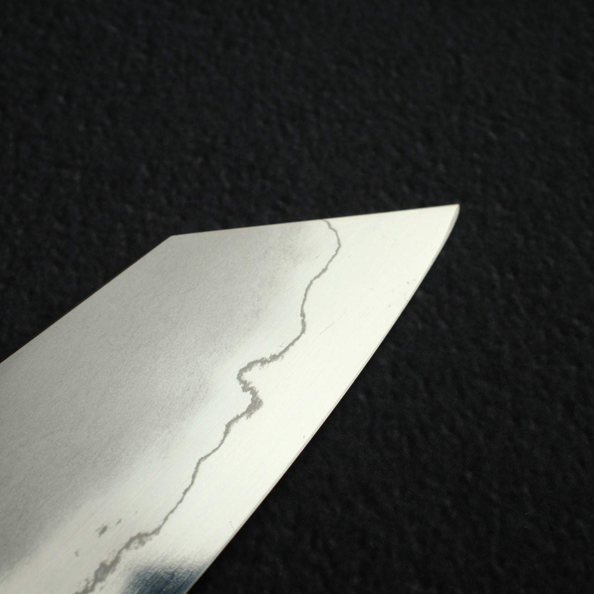 鐵人 銀三鋼 霞 切付牛刀 210mm 黑檀木手柄