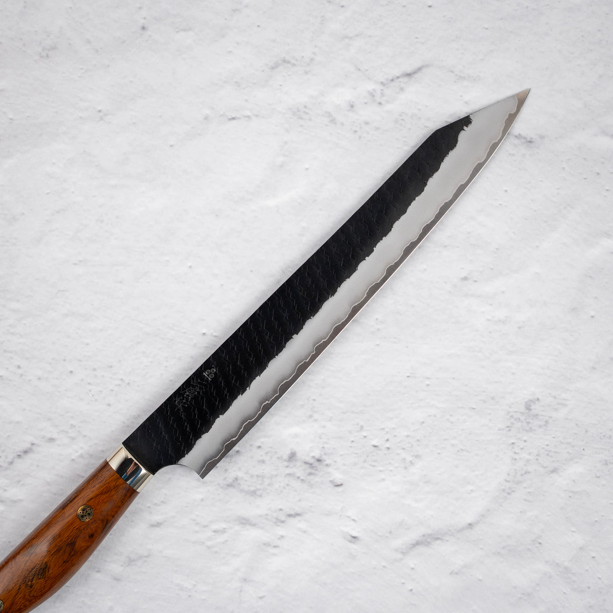 Nigara SG2 Tsuchime Kurouchi K-tip Sujihiki 255mm 西部鐵木