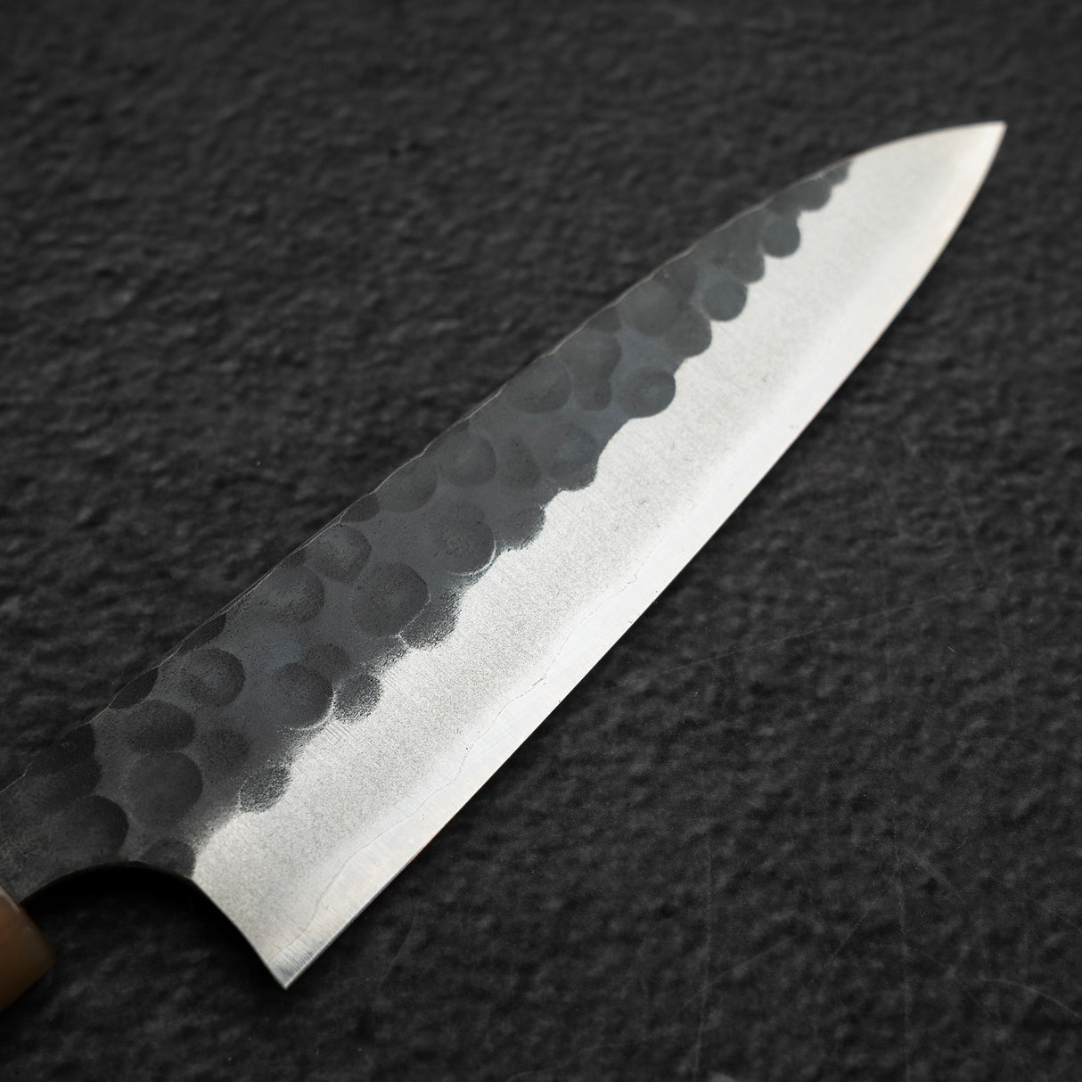 昌景小石 AS Petty 120mm,青紙超級黑打槌目 K&S 心形鐵木手柄