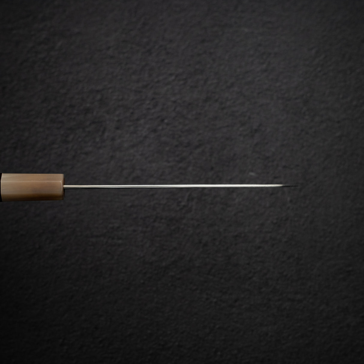 昌景小石 AS Petty 120mm,青紙超級黑打槌目 K&S 心形鐵木手柄