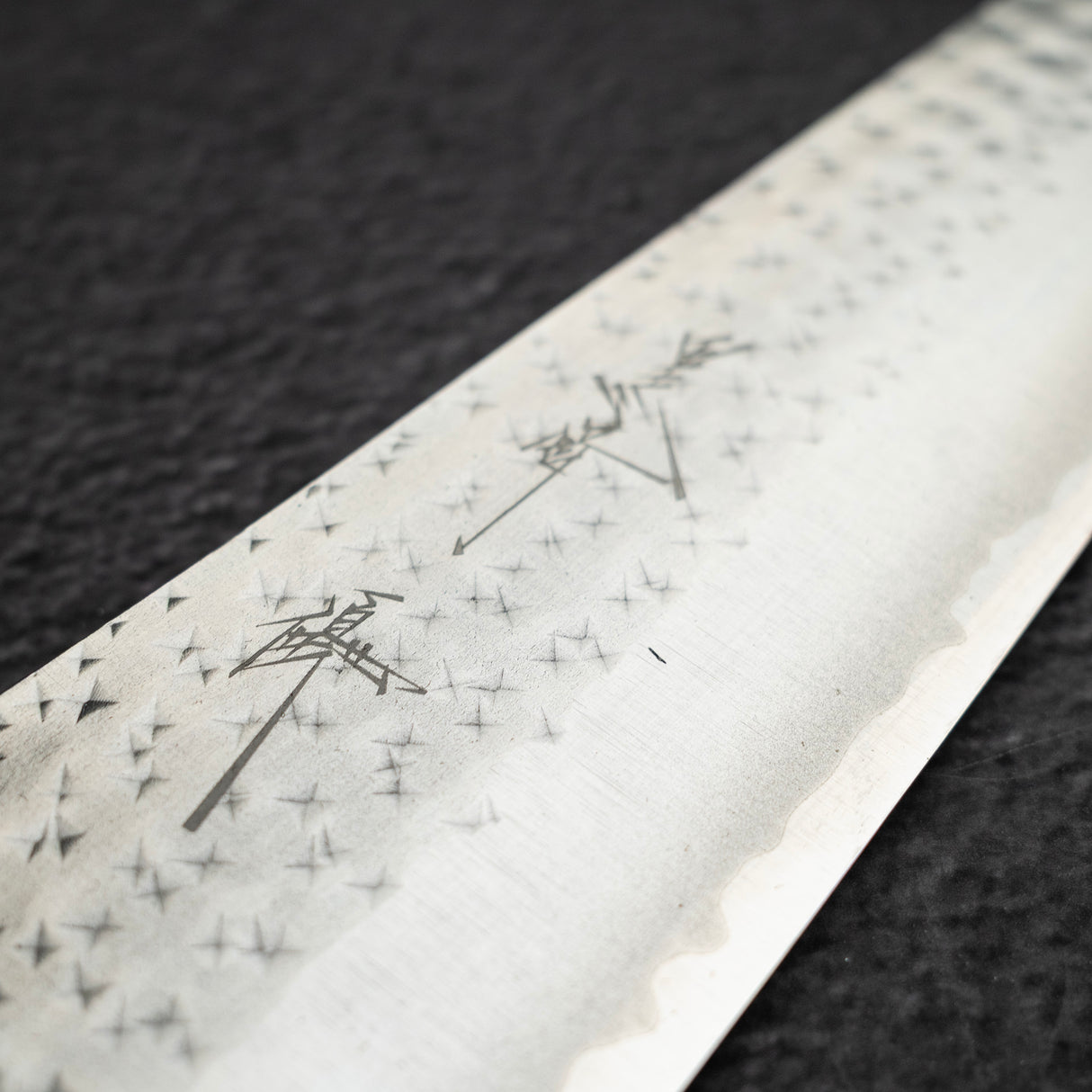 Kurosaki Kokusen Ei AS K tip Gyuto 210mm - Turquoise Ferrule