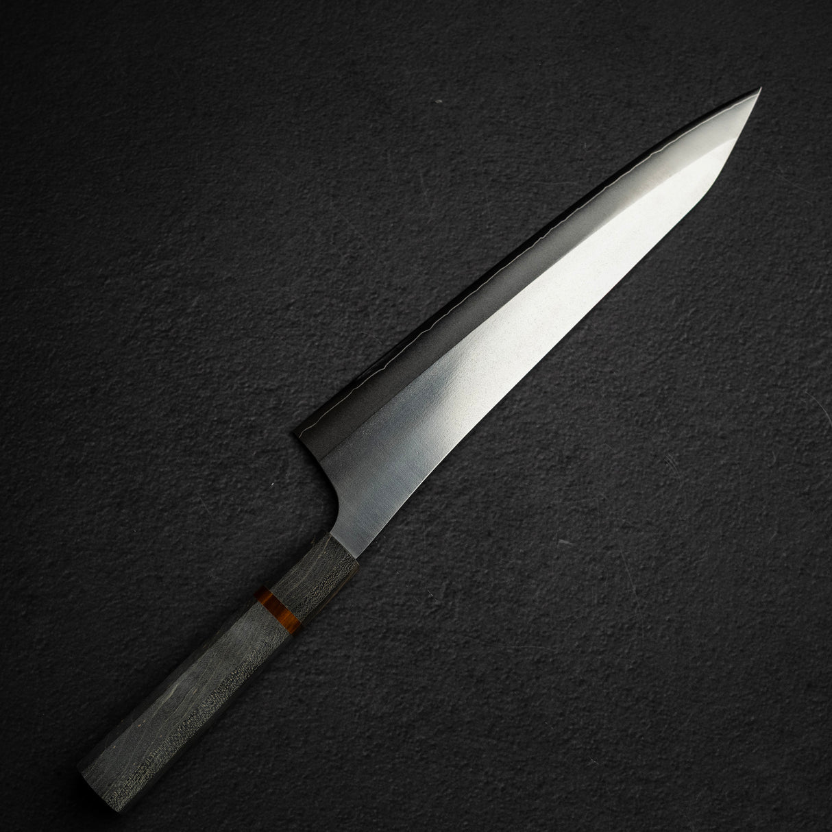 Kurosaki Gekko VG XEOS Gyuto 270mm, Birch Wood Gold Color Spacer Handle