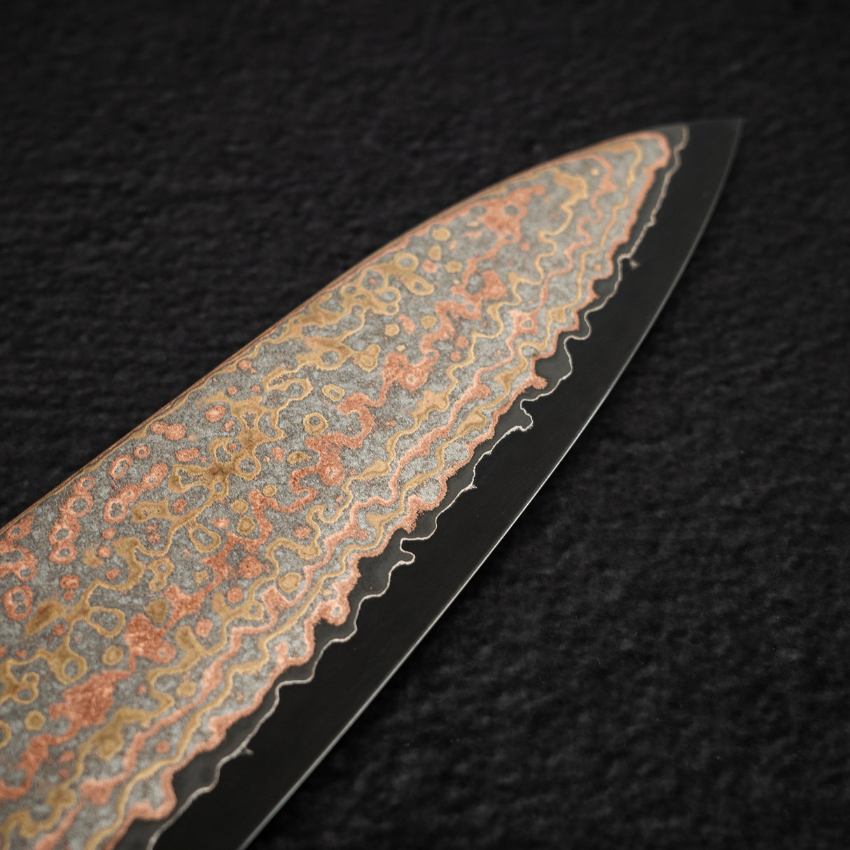 初心 Hinotori V-Toku 2 牛刀 240mm 彩虹大馬士革紋