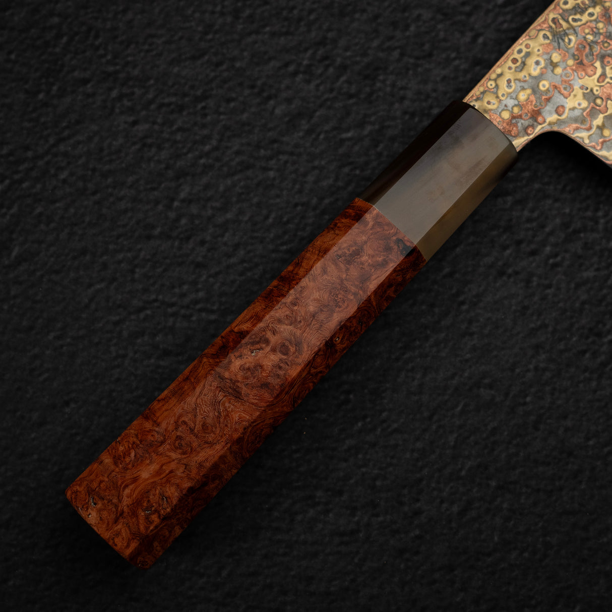 初心 Hinotori V-Toku 2 三德刀 180mm 彩虹大馬士革紋