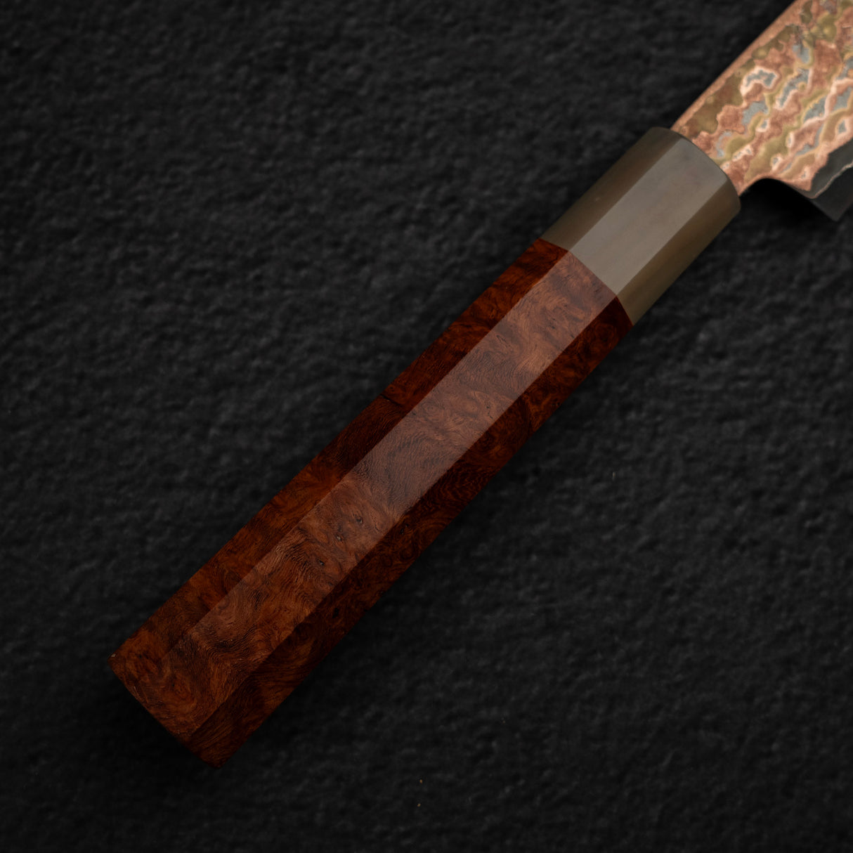 初心 Hinotori V-Toku 2 小刀 150mm 彩虹大馬士革紋