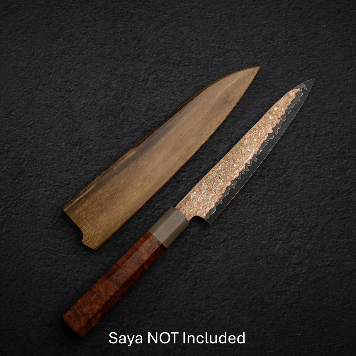 初心 Hinotori V-Toku 2 小刀 150mm 彩虹大馬士革紋