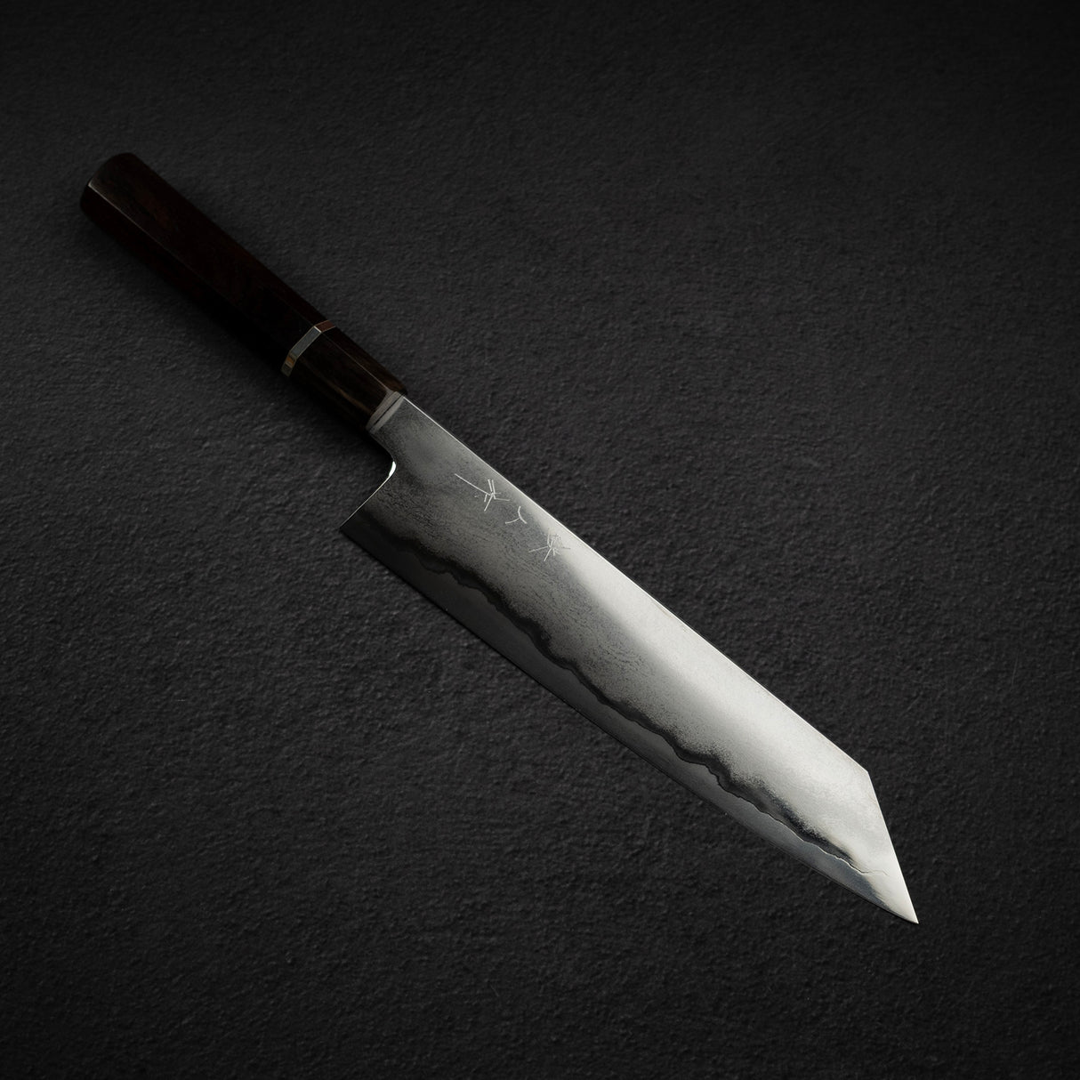 鐵人作 Ginsan Tanryusen(金屬流紋)K 型尖 Gyuto 240mm