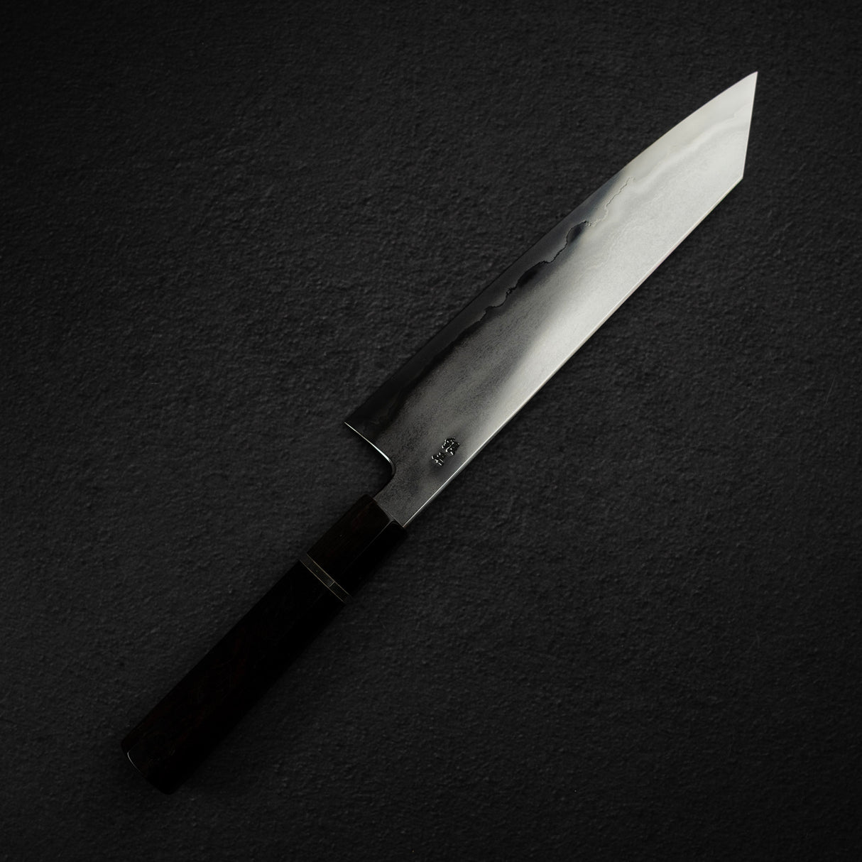 鐵人作 Ginsan Tanryusen(金屬流紋)K 型尖 Gyuto 240mm