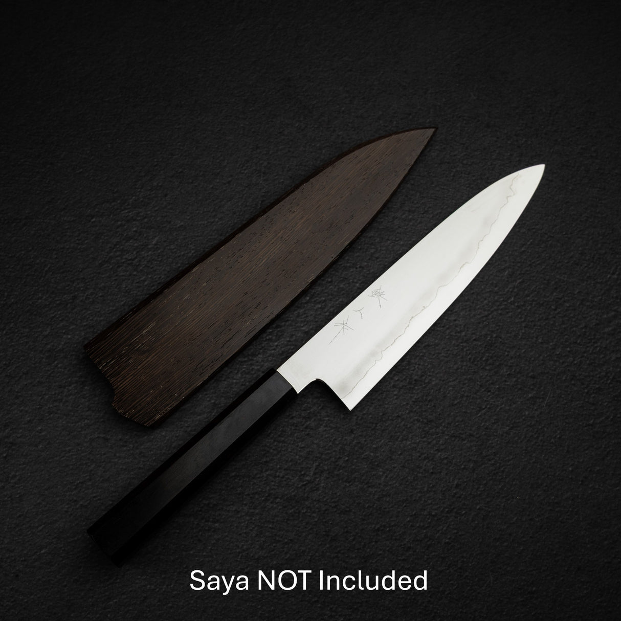 Tetsujin Ginsan Ukiba Gyuto 210mm Ebony Handle