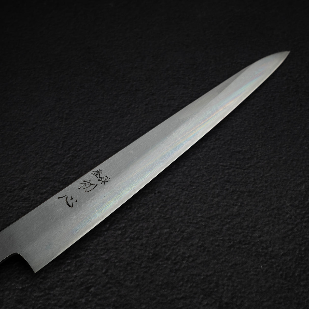 初心 x 中川悟志 Blue 1 大馬士革筋引 240mm