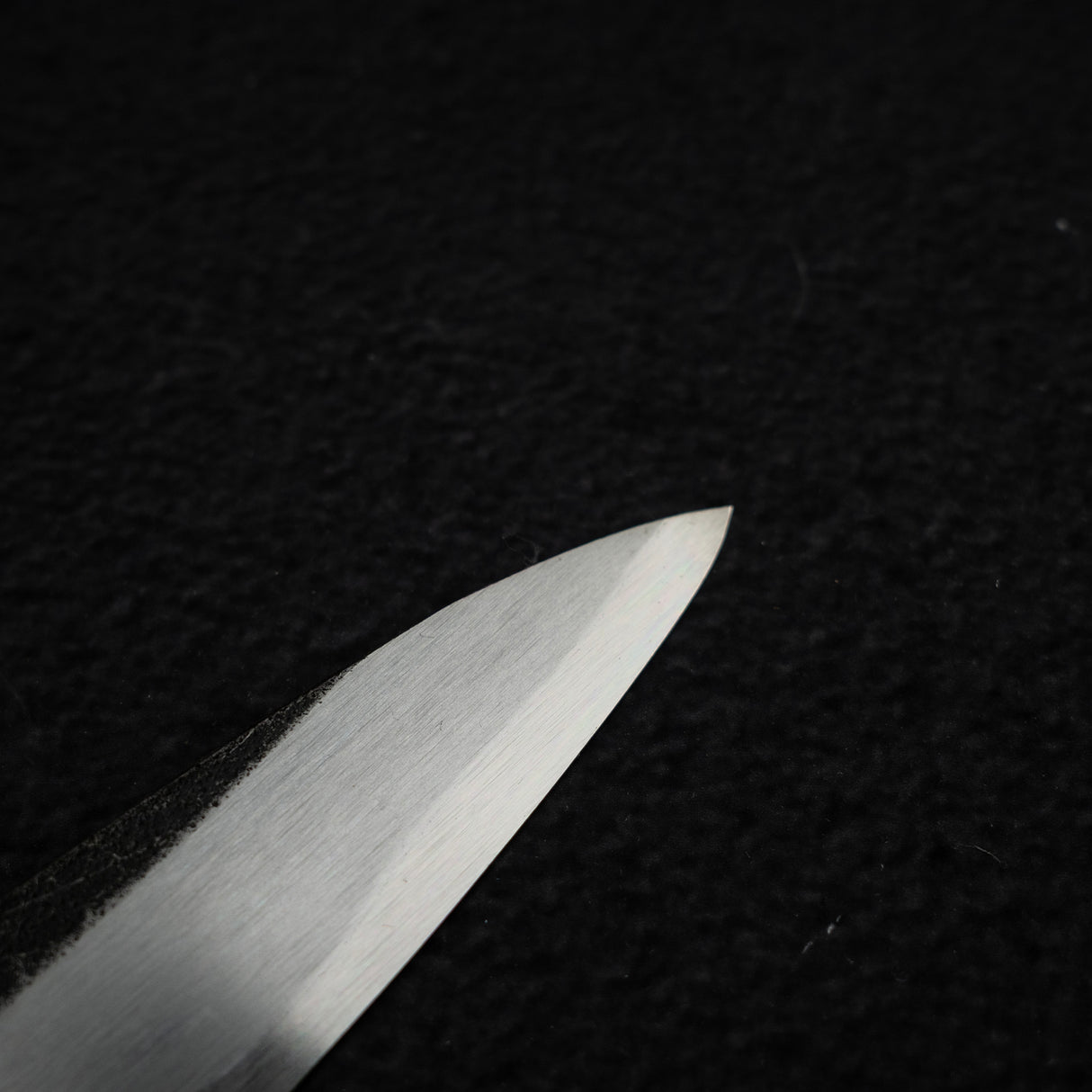 初心 x 直人作 白鷺 Blue 2 黑打柳刃 240mm