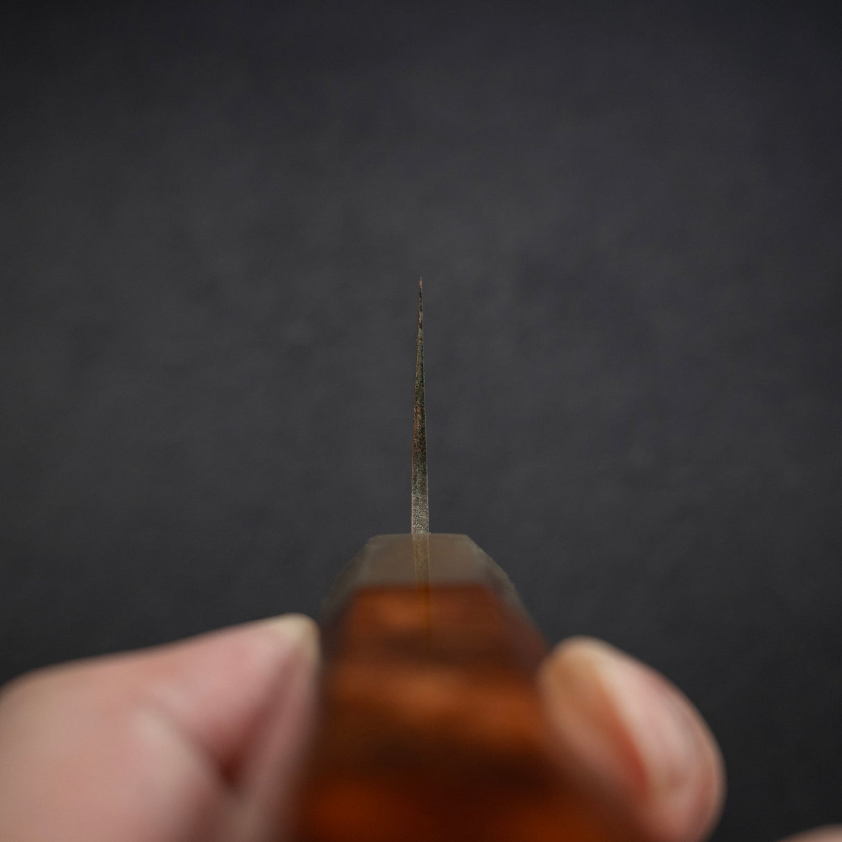 Takeshi Saji VG10 Rainbow Damascus Etched Bunka 165mm