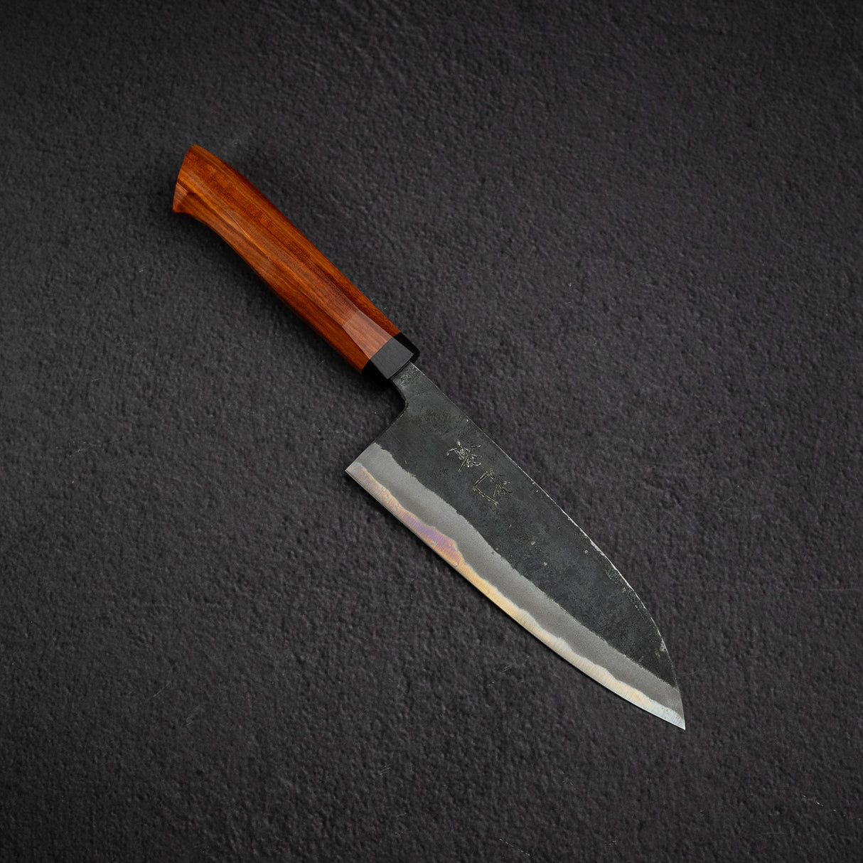Kouki Blue2 Kurouchi Santoku 150mm