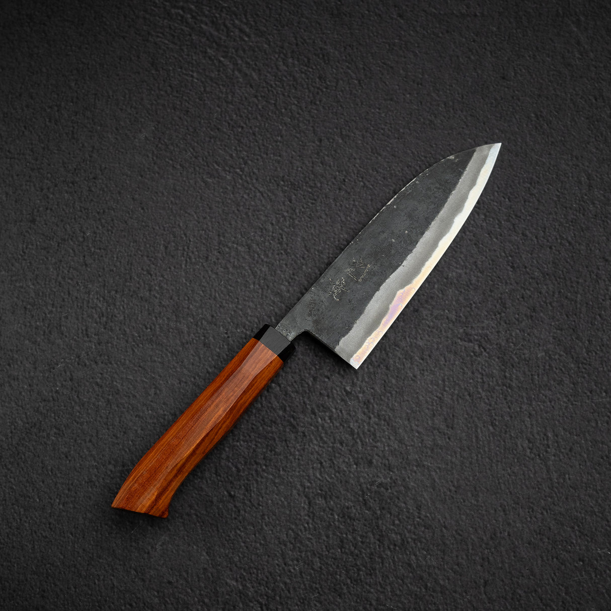 Kouki Blue2 Kurouchi Santoku 150mm