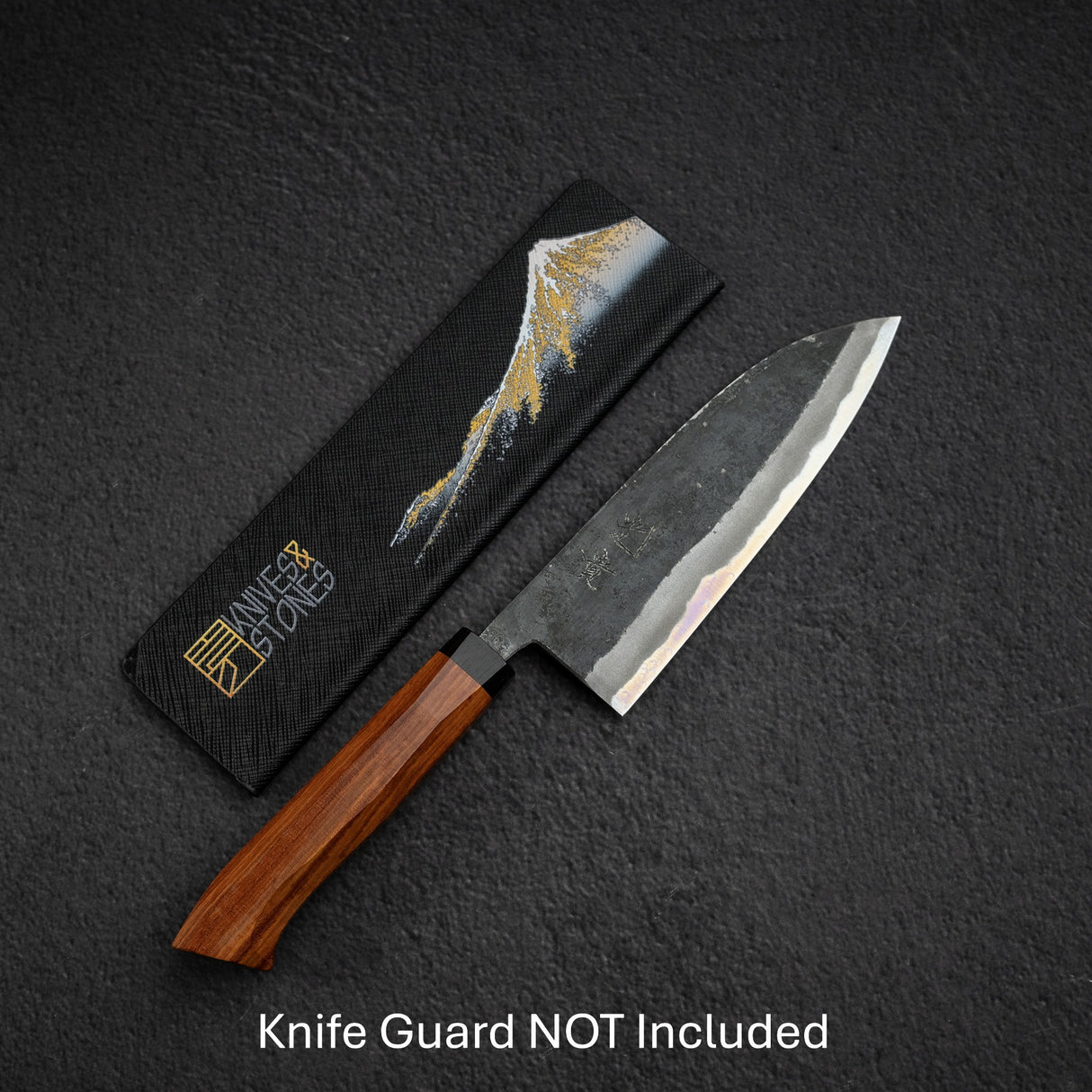 Kouki Blue2 Kurouchi Santoku 150mm