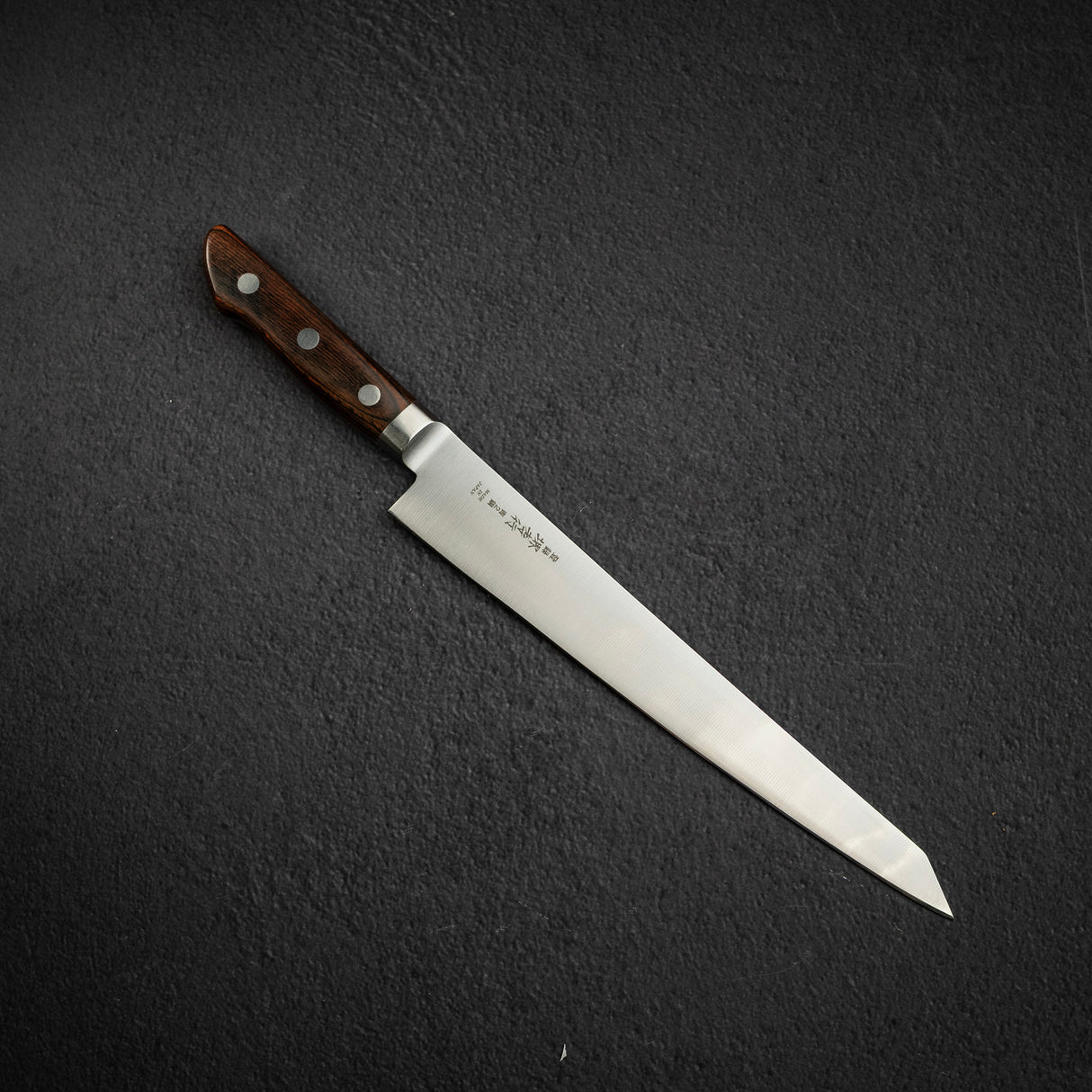 Sakai Takayuki Aoniko Blue 2 Mono-steel K-tip Sujihiki 240mm