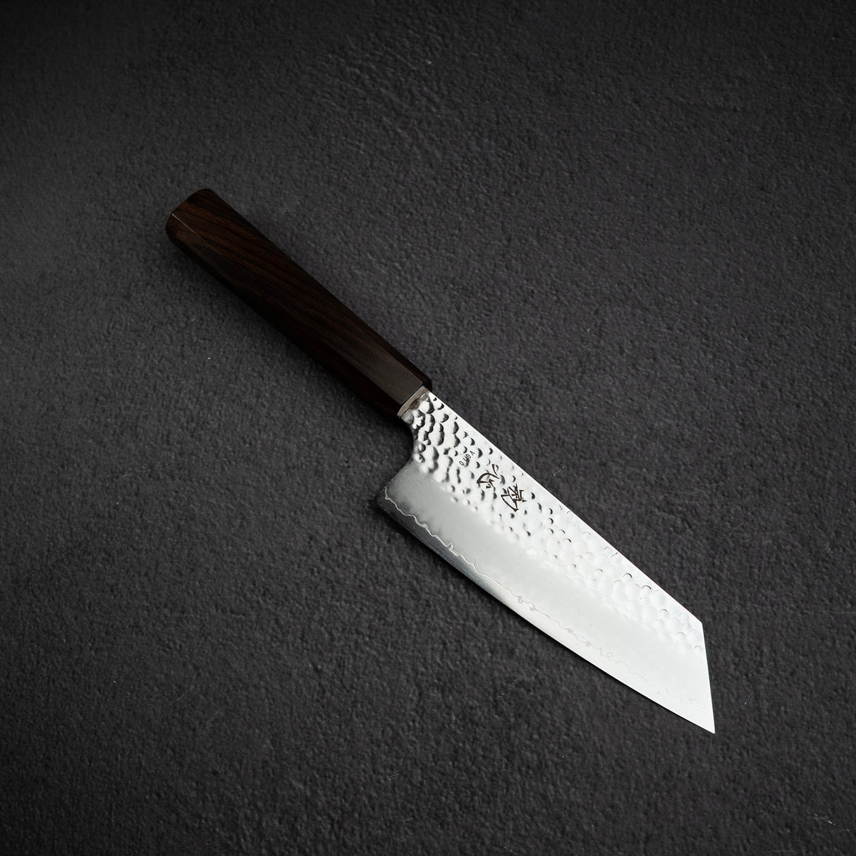 初心 Hayabusa VG10 槌目三枚 Bunka 150mm 黑檀柄