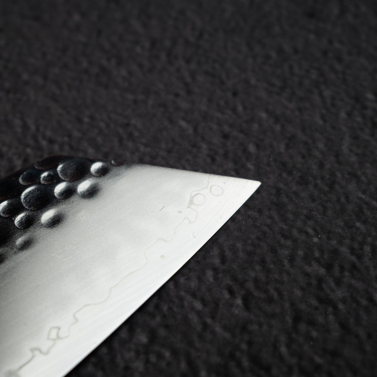 初心 Hayabusa VG10 槌目三枚 Bunka 150mm 黑檀柄