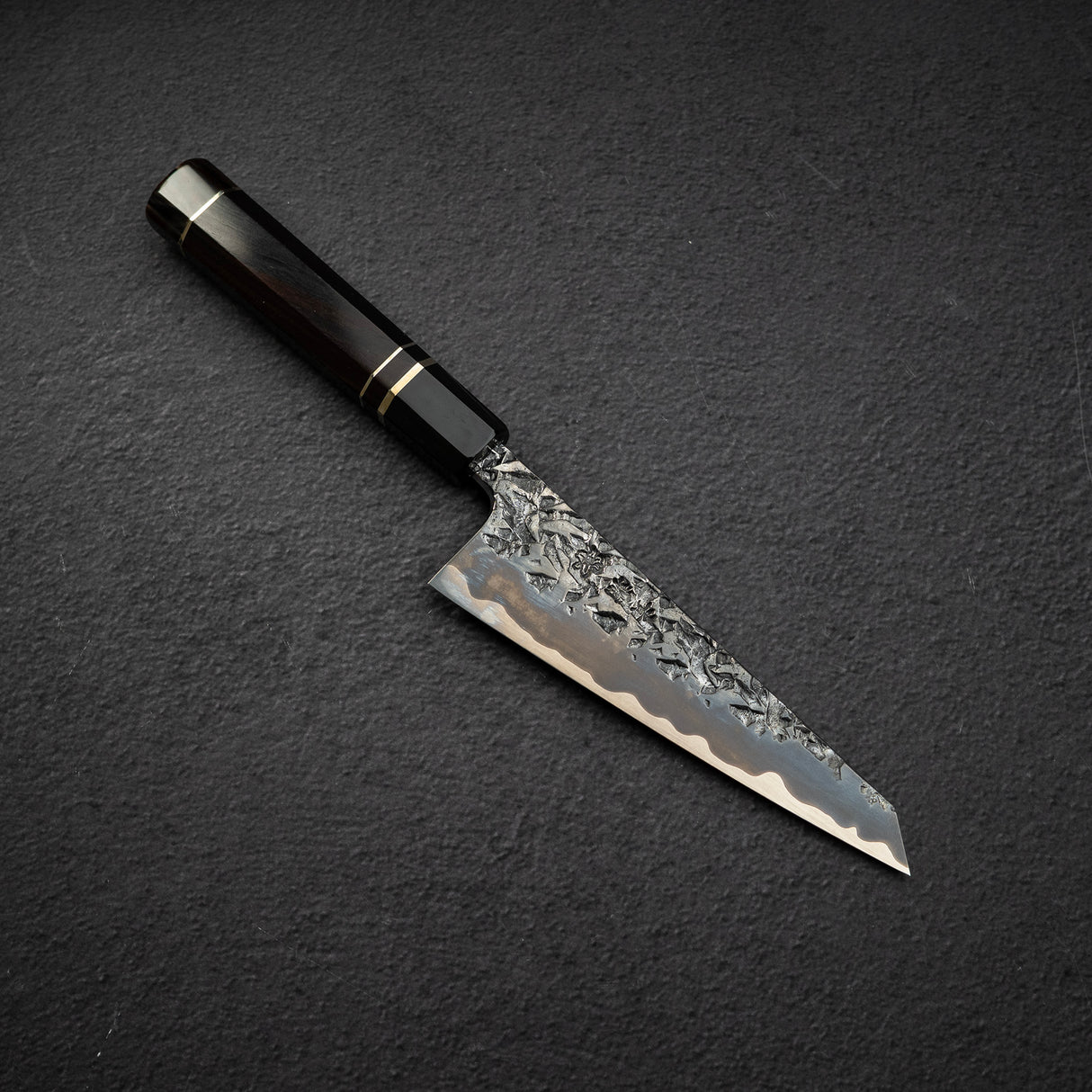 Kisuke x Xinguo ATS34 Honesuki Tsuchime Mirror Kasumi Finish 150mm w Knife Guard