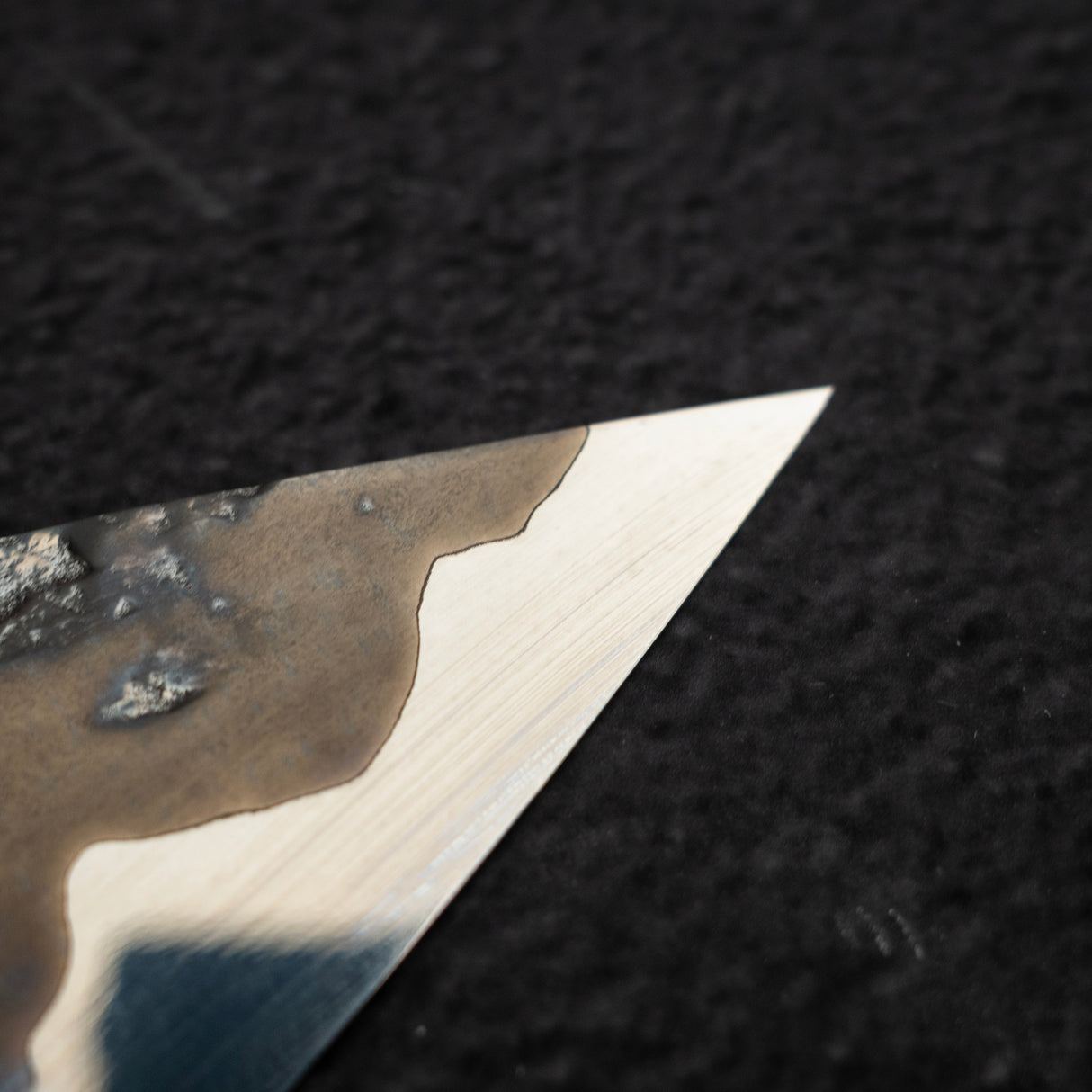 間中刃物鍛錬所 x 新國 ATS34 切付 牛刀 210mm 附刀套