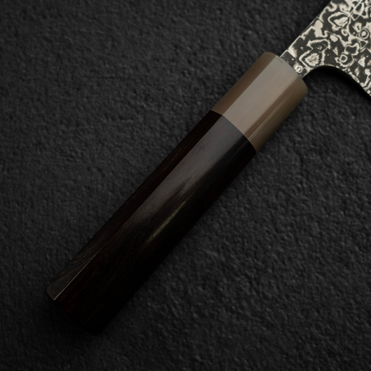 Takeshi Saji SG2 Black Damascus Bunka 180mm, Guard Included