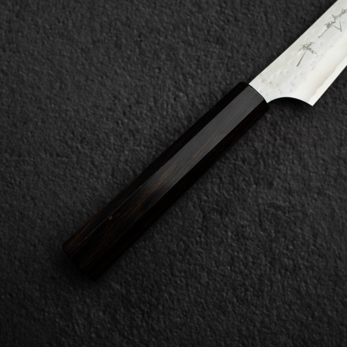 黑崎優 Kokusen Ei AS 小刀 130mm - 黑檀手柄