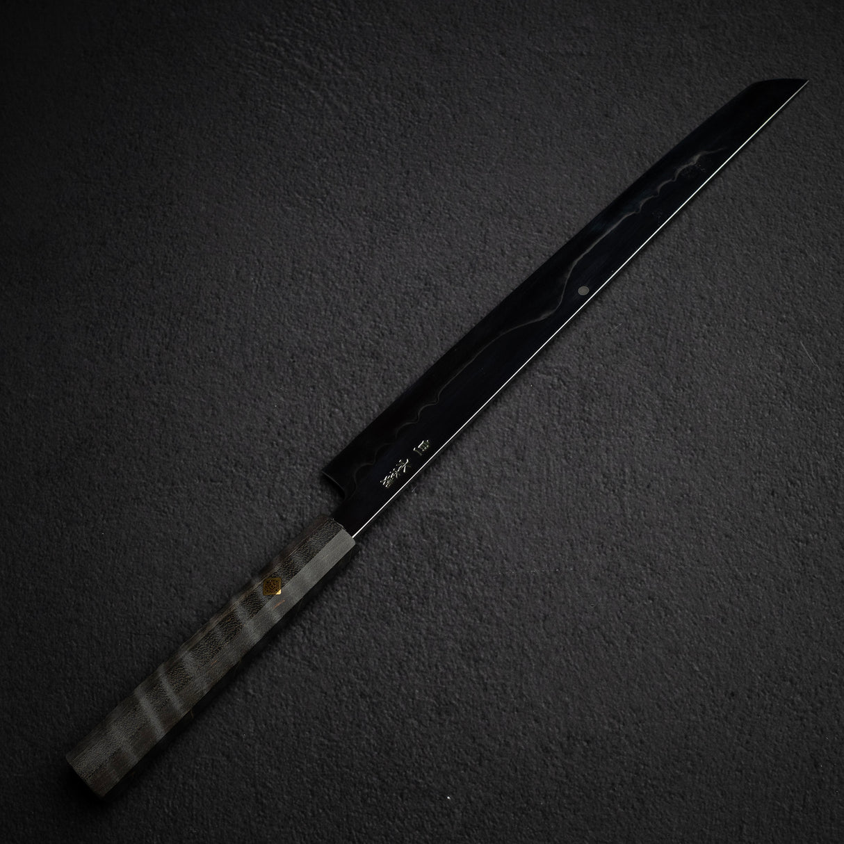 Exotic: Yoshikazu Ikeda White #1 Mizu-Honyaki Sakimaru Takohiki 330mm Fujisan Hamon