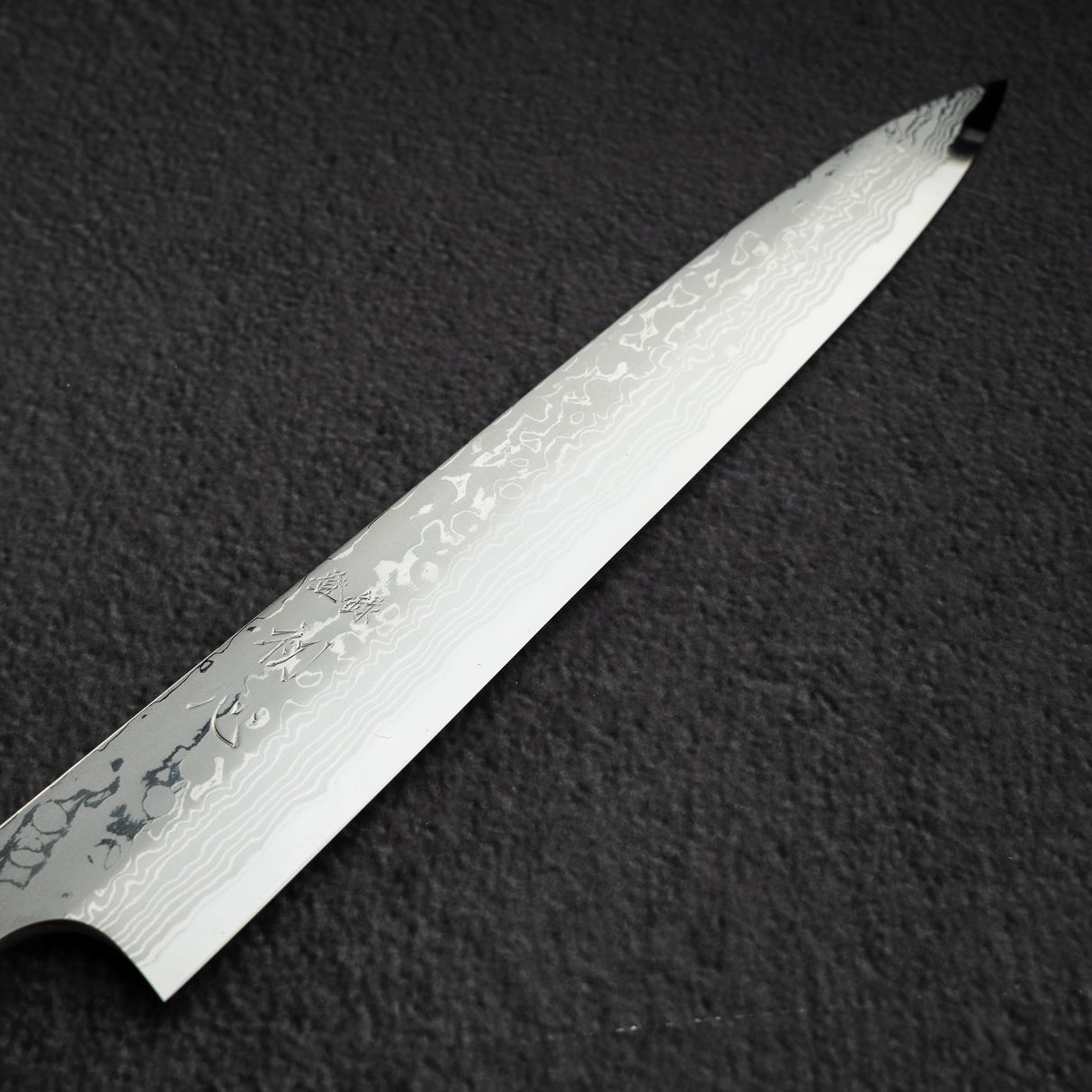 Hatsukokoro x Yoshihiro Yauji Blue 2 Damascus Yanagiba 240mm