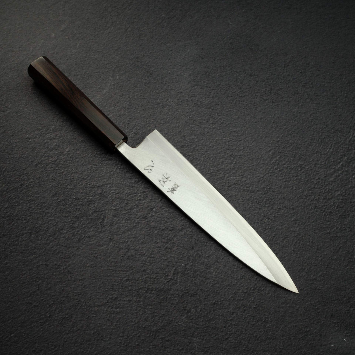 初心 x 直人作 Shirasagi White 2 左手用身卸出刃 210mm