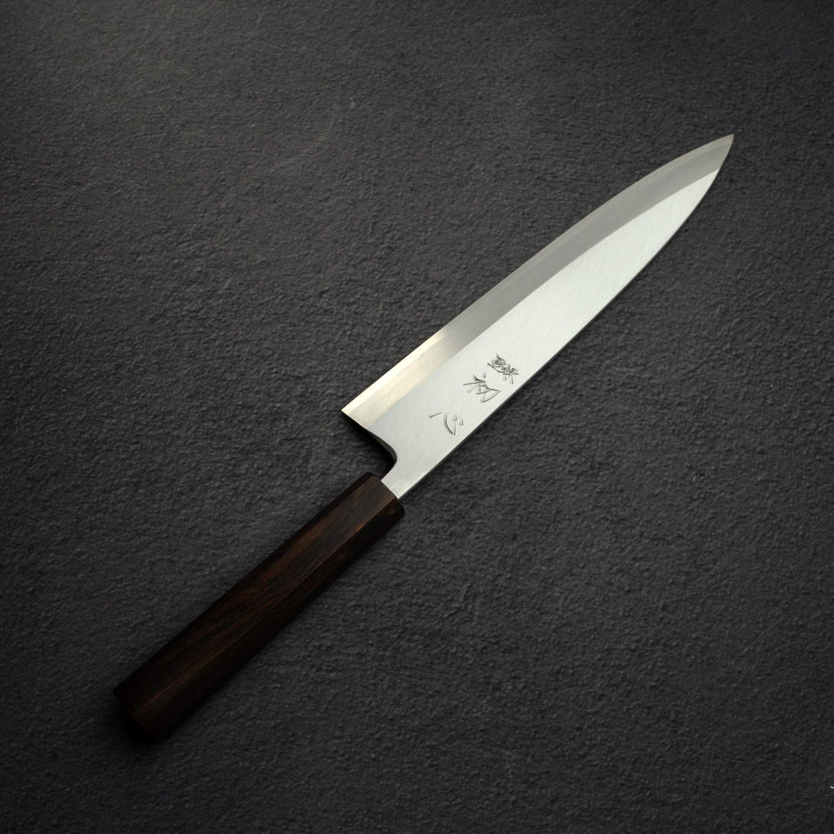 初心 x 直人作 Shirasagi White 2 左手用身卸出刃 210mm