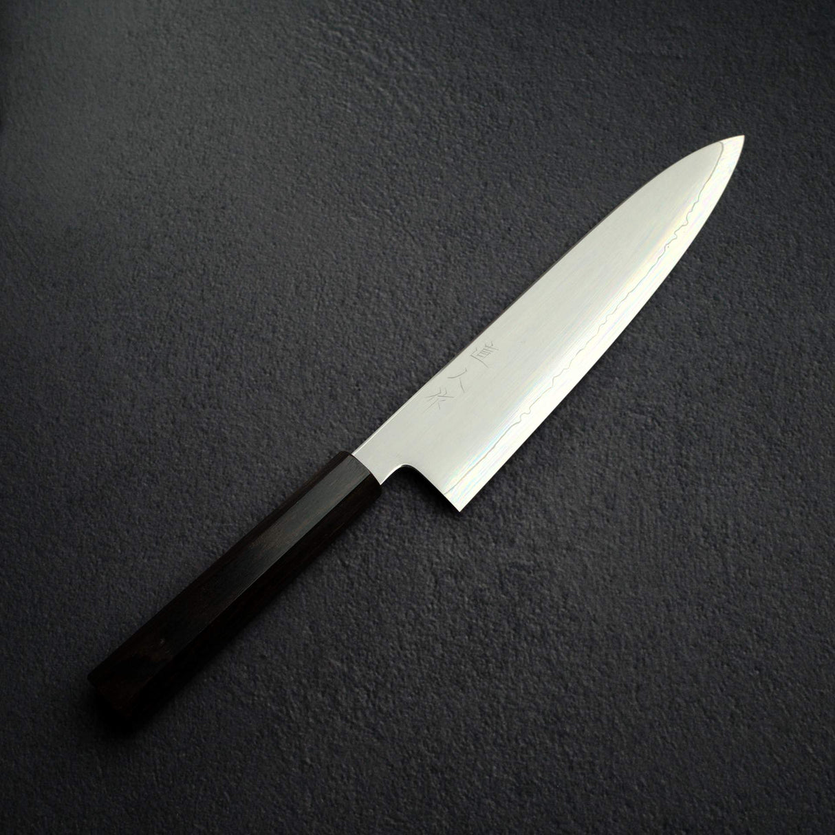Myojin Riki Seisakusho SG2 Kasumi Gyuto 240mm Ebony Handle
