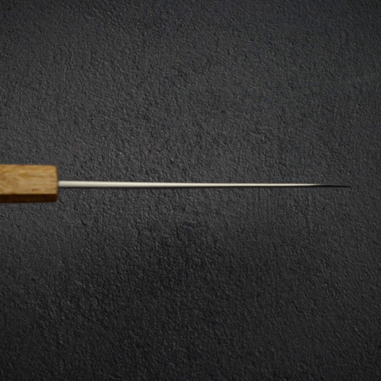 松原 青鋼二號 三德刀 170mm 梨地 燒色 櫟木