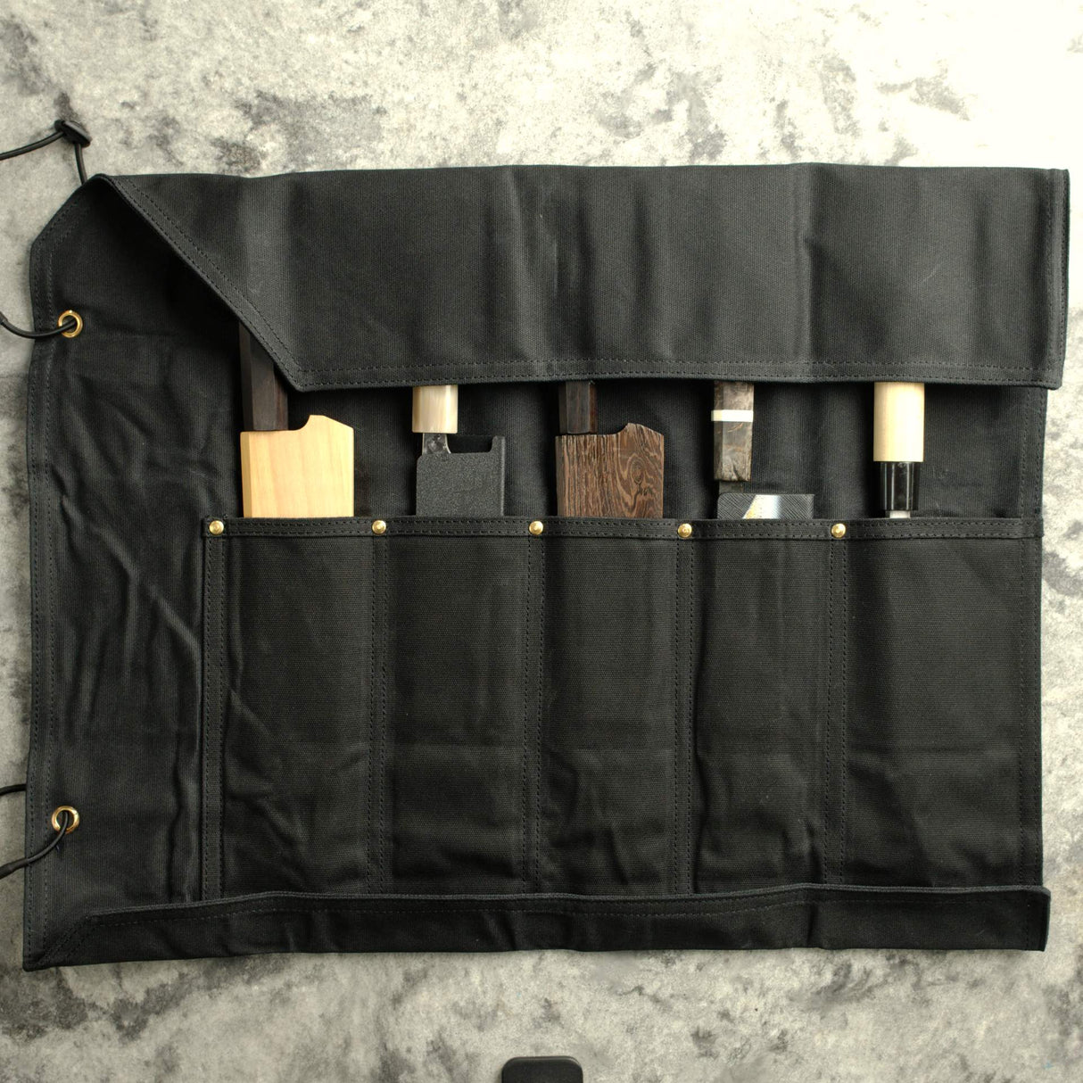 K&S Canvas Knife Roll 5 Slot