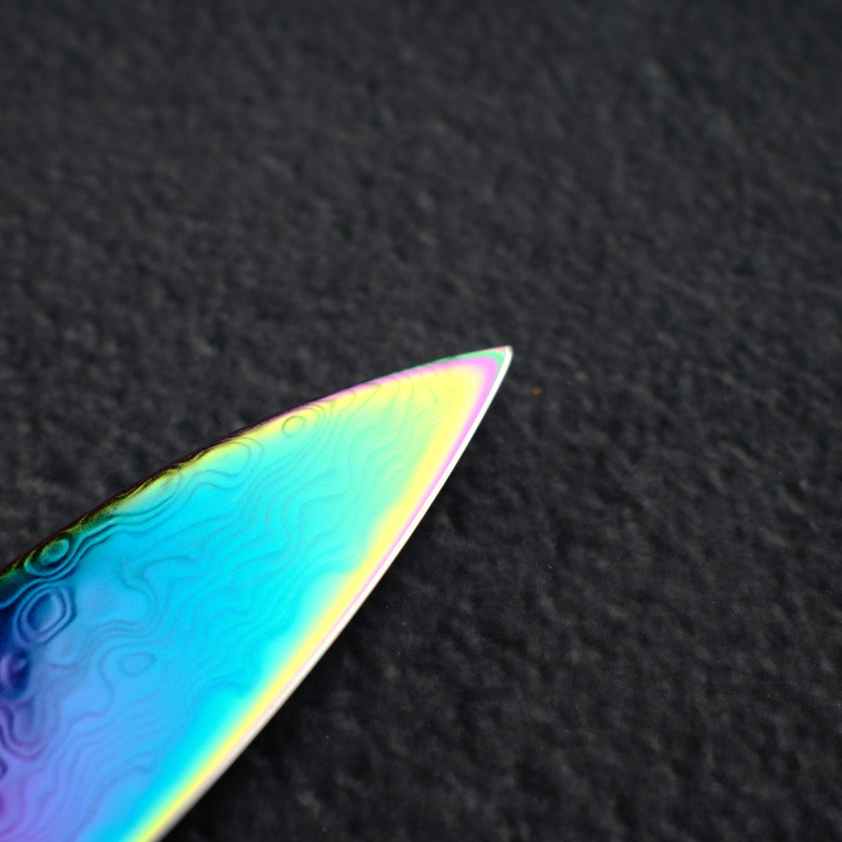 Hatsukokoro Ryuhyo SG2 Damascus Rainbow Petty 150mm