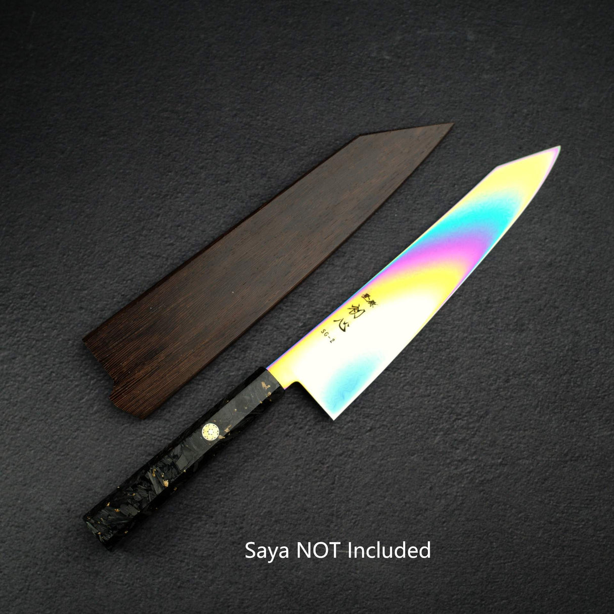Hatsukokoro Ryuhyo SG2 Damascus Rainbow K-tip Gyuto 240mm