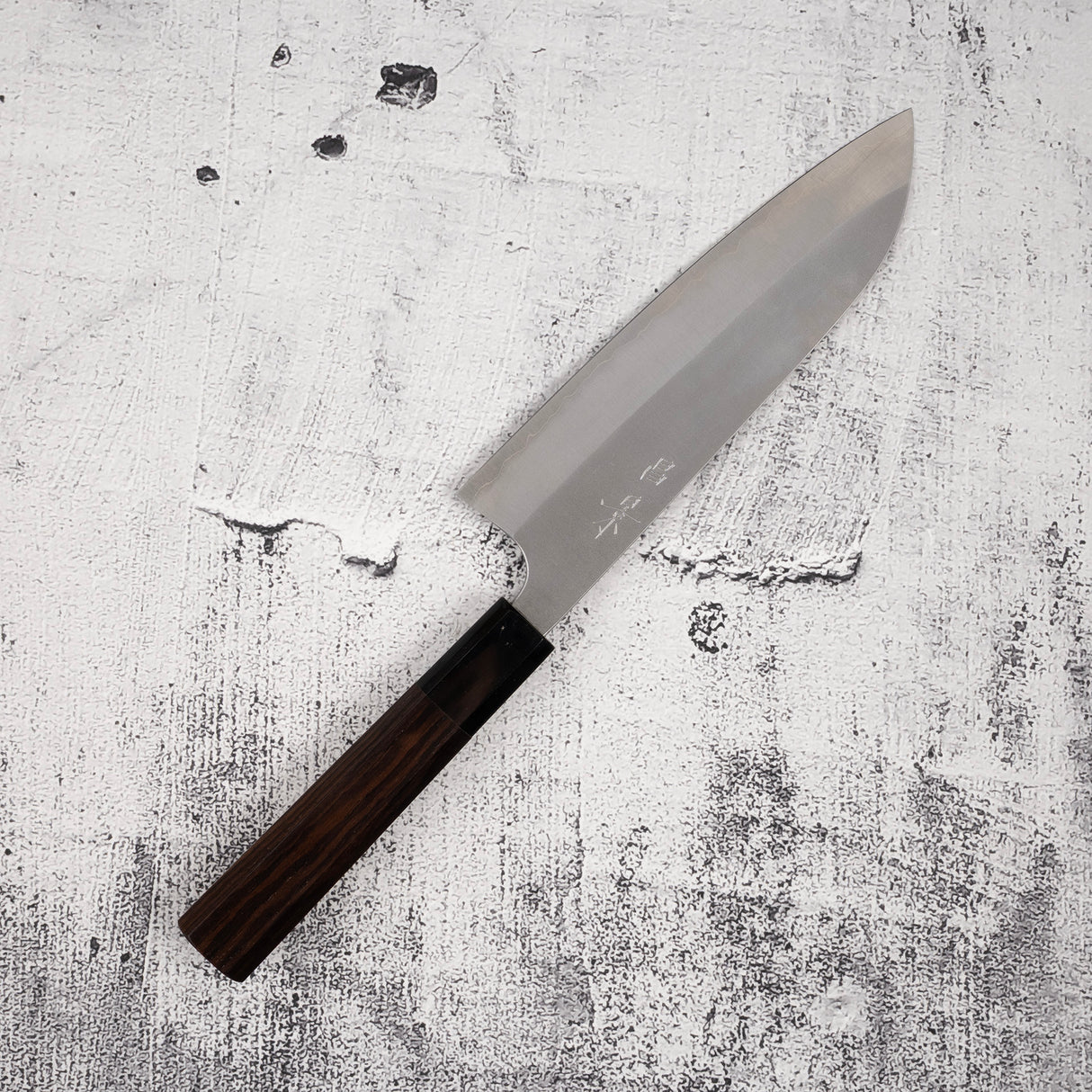 Masakage Yuki White2 Santoku 170mm S/S Clad