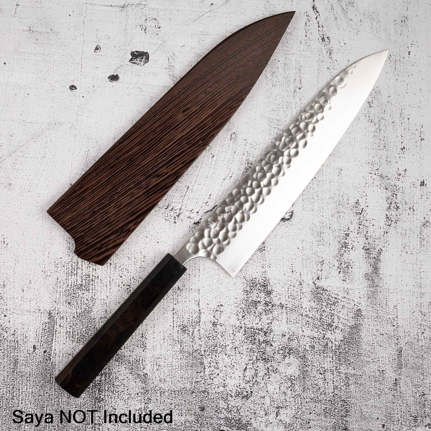 加藤義實鍛造銀三槌目牛刀 240mm